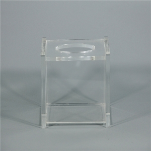 Acrylic Tissue Box for Circular cylinder 