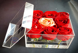 acrylic flower box customer comments